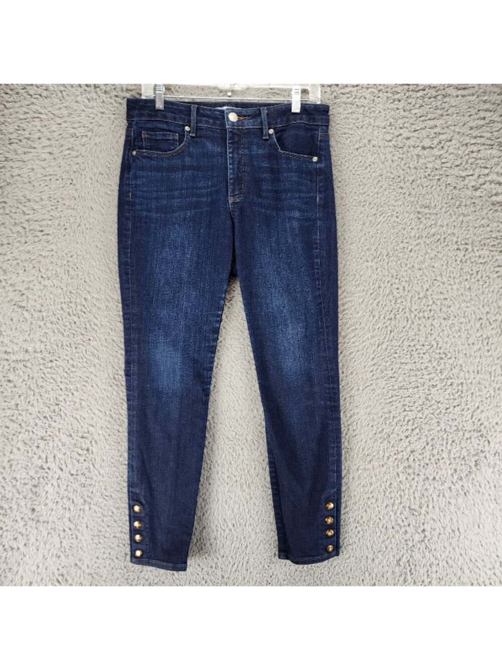 Loft Jeans Womens 29/8 Blue Stretch Denim Curvy Skinny